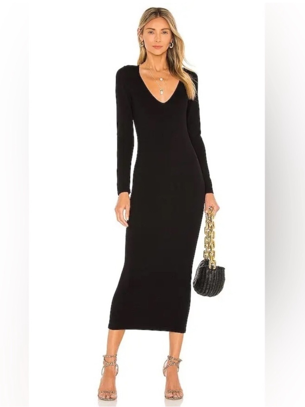 Revolve L’Academie Deena Maxi Sweater Dress